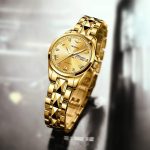 OUPINKE Swiss Brand Women Watch Automaitc Slef Winding Mechanical Fashion Bracelet Set Sapphire Crystal Dress Waterproof Ladies Wrist Watch - Image 5